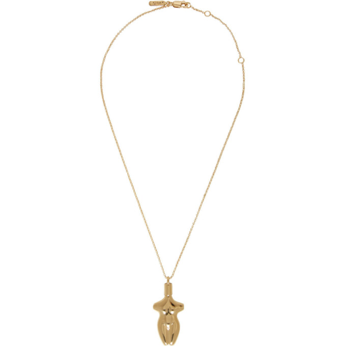 CHLOÉ CHLOE GOLD FEMININITIES NECKLACE