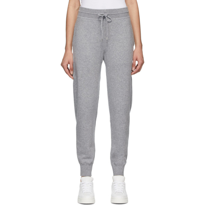 CHLOÉ CHLOE GREY CASHMERE LOUNGE PANTS