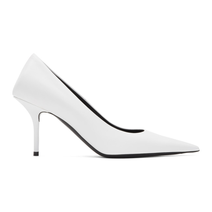 white balenciaga pumps