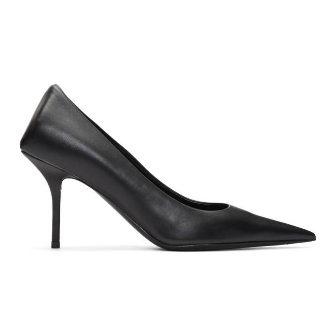 balenciaga knife pumps black