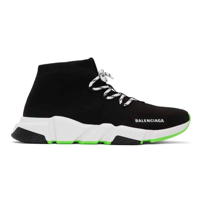 balenciaga stretch knit sneakers