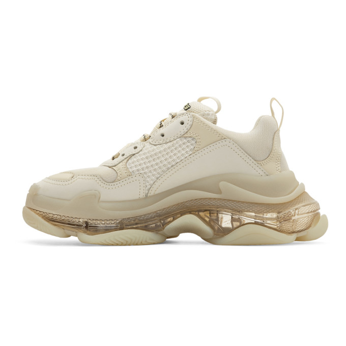 BALENCIAGA BALENCIAGA OFF-WHITE TRIPLE S SNEAKERS