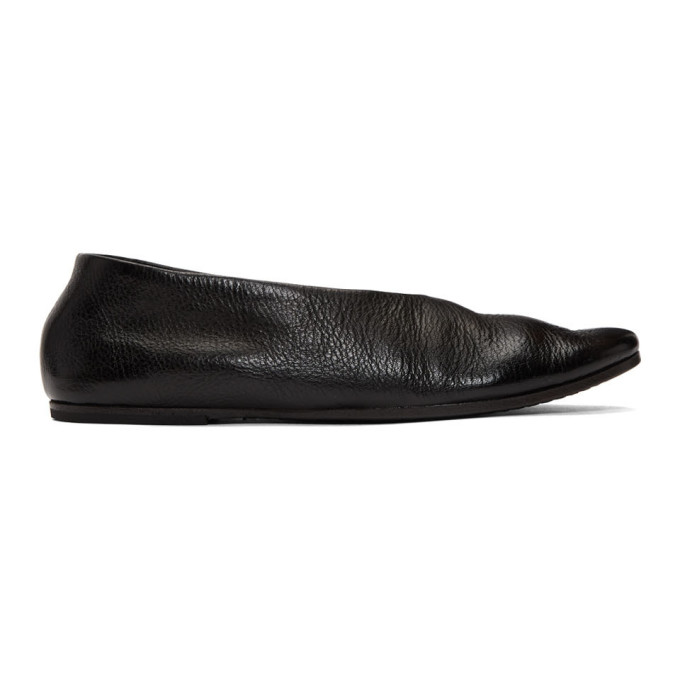 Marsell Black Coltellaccio Ballerina Flats