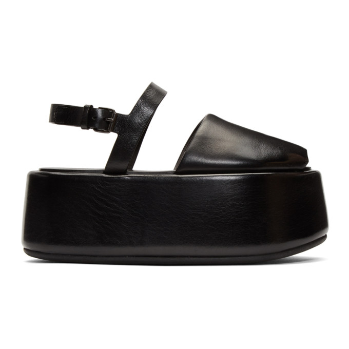 Marsell Black Ceppo Sandals