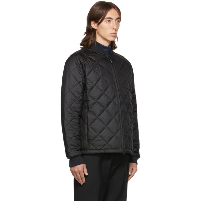 THE VERY WARM THE VERY WARM SSENSE EXCLUSIVE BLACK LIGHT QUILTED BOMBER JACKET