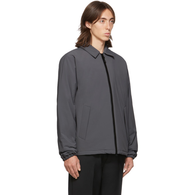 THE VERY WARM THE VERY WARM SSENSE EXCLUSIVE GREY FLY WEIGHT COACH JACKET