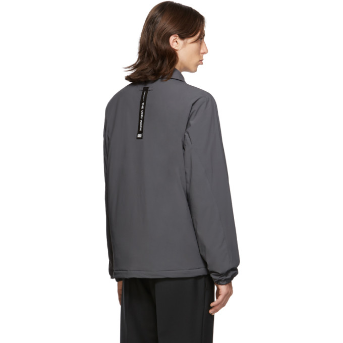 THE VERY WARM THE VERY WARM SSENSE EXCLUSIVE GREY FLY WEIGHT COACH JACKET