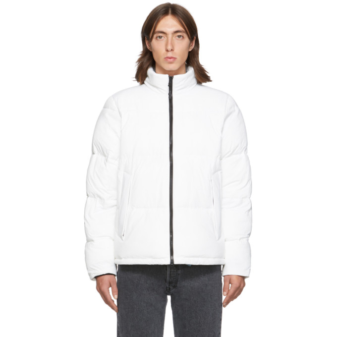 THE VERY WARM THE VERY WARM SSENSE EXCLUSIVE WHITE QUILTED PUFFER JACKET