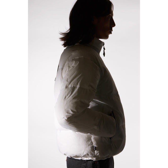 THE VERY WARM THE VERY WARM SSENSE EXCLUSIVE WHITE QUILTED PUFFER JACKET