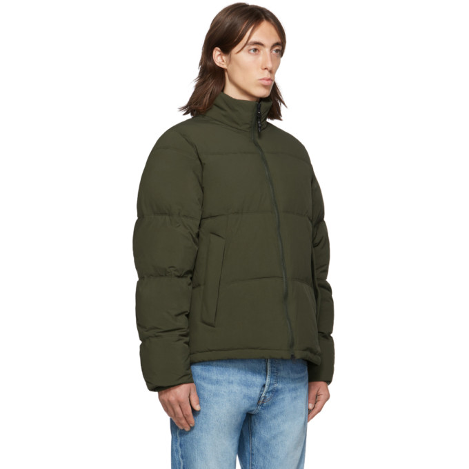 THE VERY WARM THE VERY WARM SSENSE EXCLUSIVE KHAKI QUILTED PUFFER JACKET