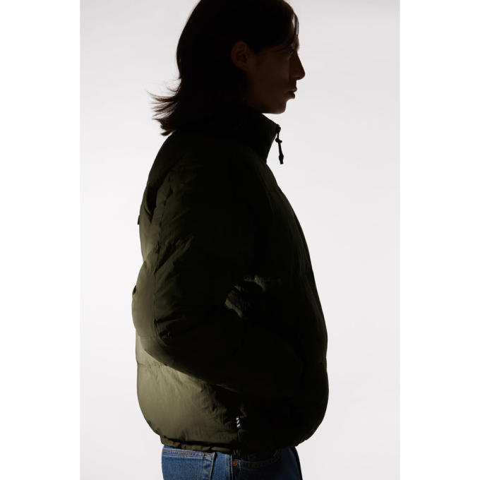 THE VERY WARM THE VERY WARM SSENSE EXCLUSIVE KHAKI QUILTED PUFFER JACKET