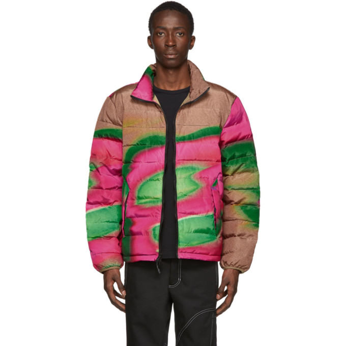 The Very Warm Multicolor Artist Liteloft Puffer Jacket In Multi