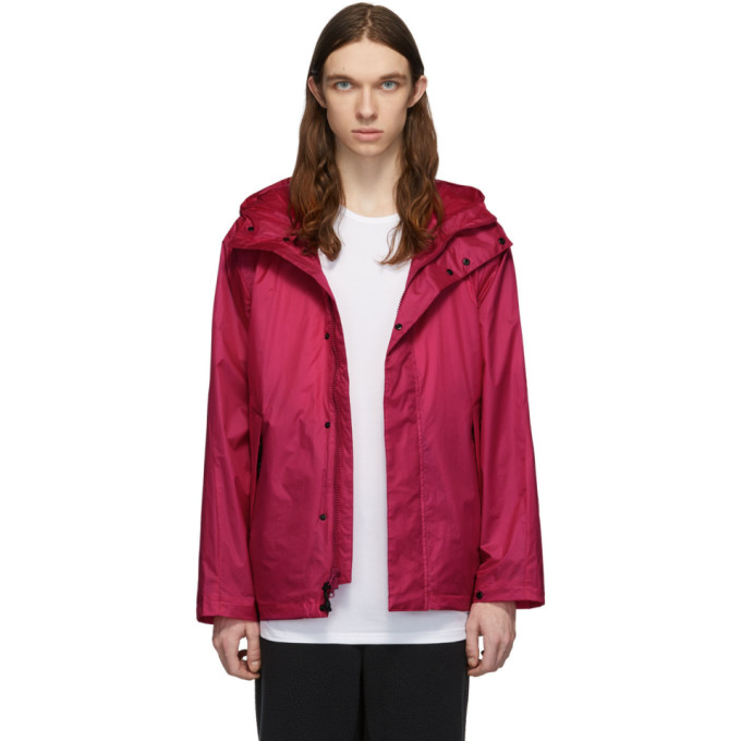 THE VERY WARM THE VERY WARM PINK RIPSTOP HOODED JACKET