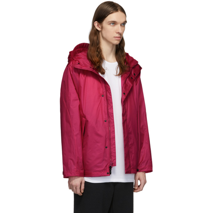 THE VERY WARM THE VERY WARM PINK RIPSTOP HOODED JACKET