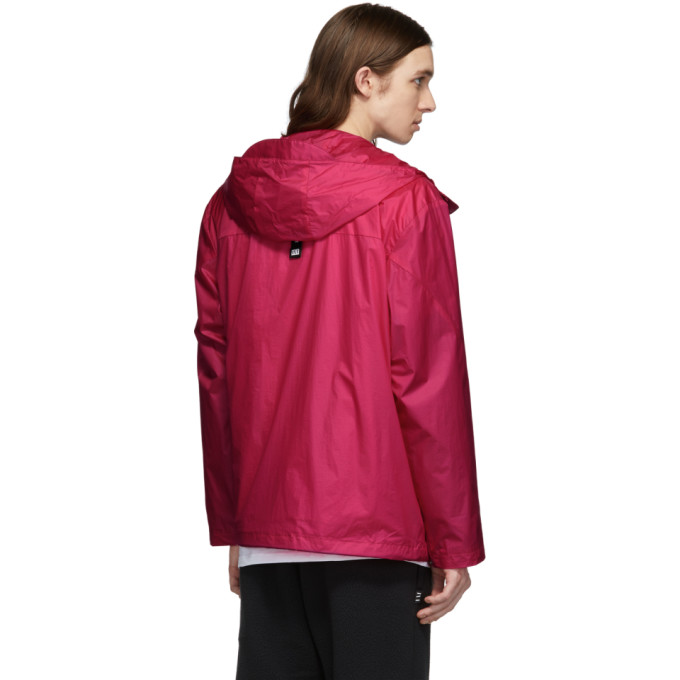 THE VERY WARM THE VERY WARM PINK RIPSTOP HOODED JACKET