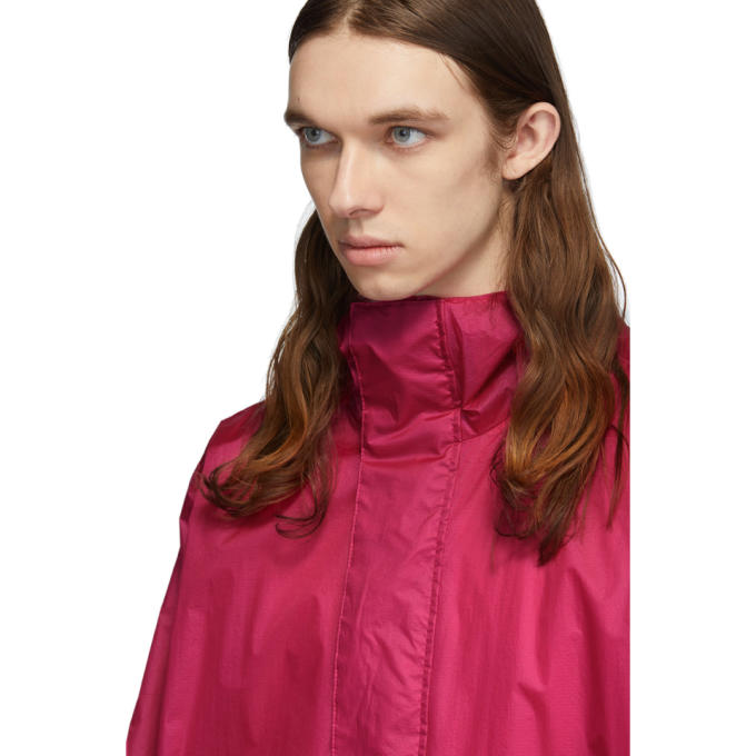 THE VERY WARM THE VERY WARM PINK RIPSTOP HOODED JACKET