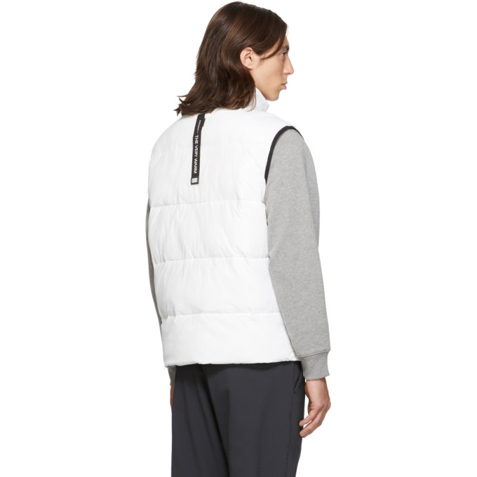 THE VERY WARM THE VERY WARM SSENSE EXCLUSIVE WHITE QUILTED VEST