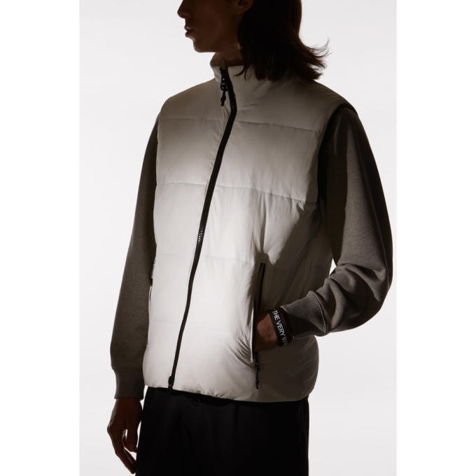 THE VERY WARM THE VERY WARM SSENSE EXCLUSIVE WHITE QUILTED VEST