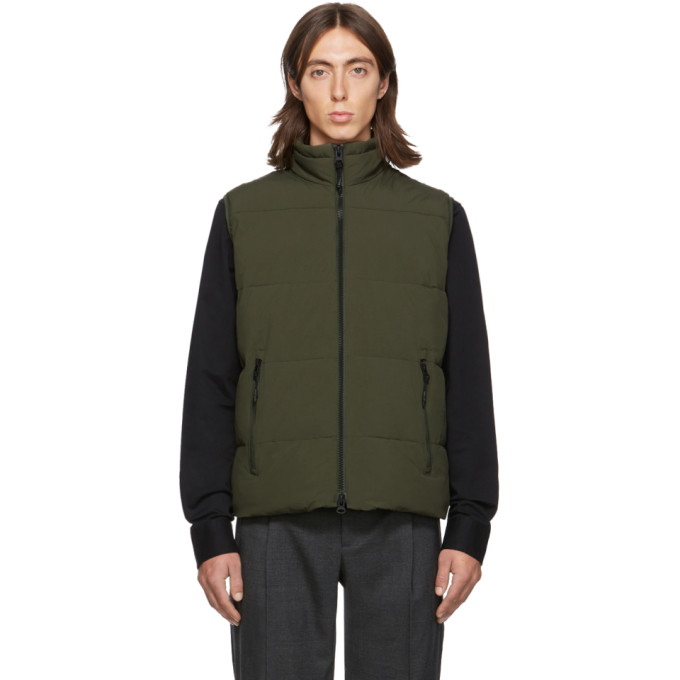 THE VERY WARM THE VERY WARM SSENSE EXCLUSIVE KHAKI QUILTED VEST