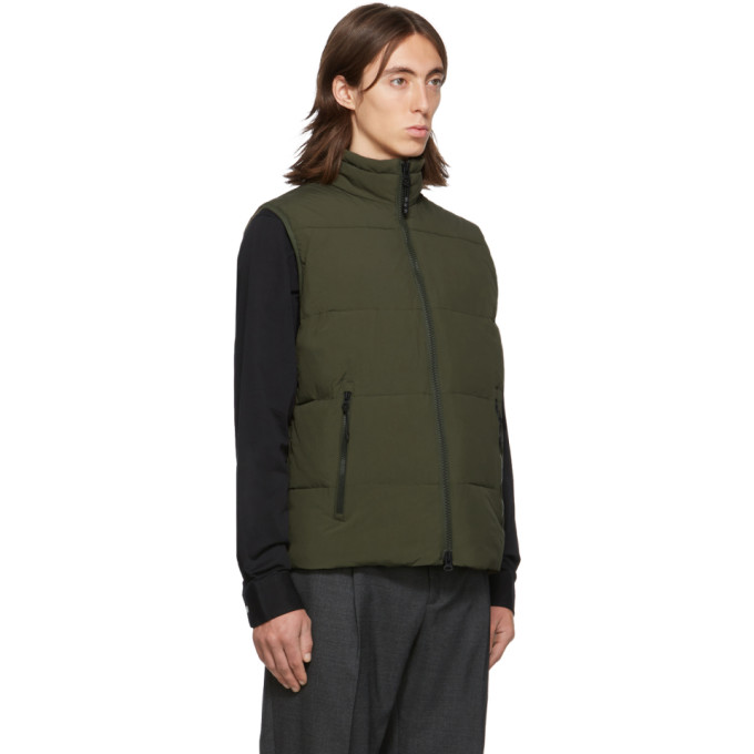 THE VERY WARM THE VERY WARM SSENSE EXCLUSIVE KHAKI QUILTED VEST