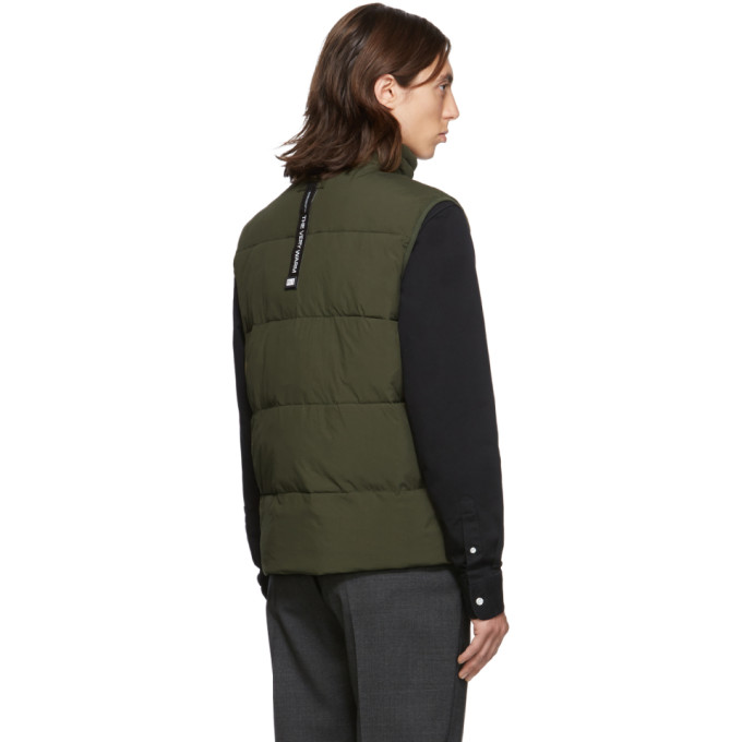 THE VERY WARM THE VERY WARM SSENSE EXCLUSIVE KHAKI QUILTED VEST