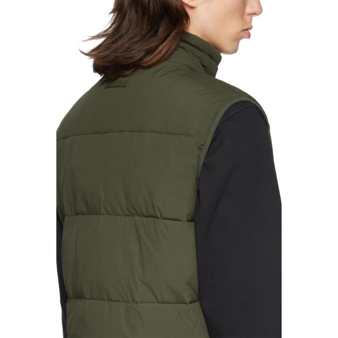 THE VERY WARM THE VERY WARM SSENSE EXCLUSIVE KHAKI QUILTED VEST