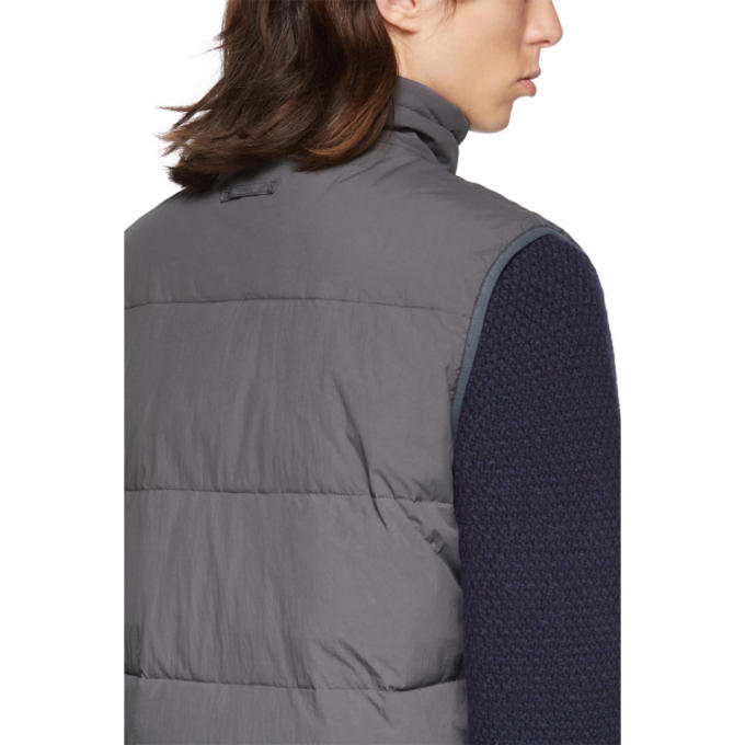 THE VERY WARM THE VERY WARM SSENSE EXCLUSIVE GREY QUILTED VEST