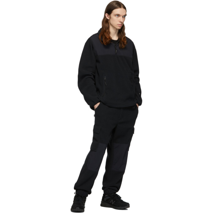 THE VERY WARM THE VERY WARM BLACK FLEECE CARGO PANTS