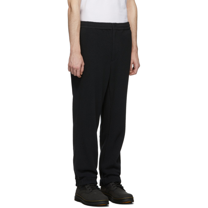 THE VERY WARM THE VERY WARM BLACK FLEECE LOUNGE PANTS