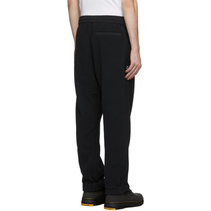 THE VERY WARM THE VERY WARM BLACK FLEECE LOUNGE PANTS