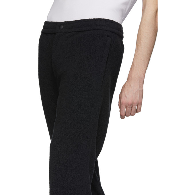 THE VERY WARM THE VERY WARM BLACK FLEECE LOUNGE PANTS