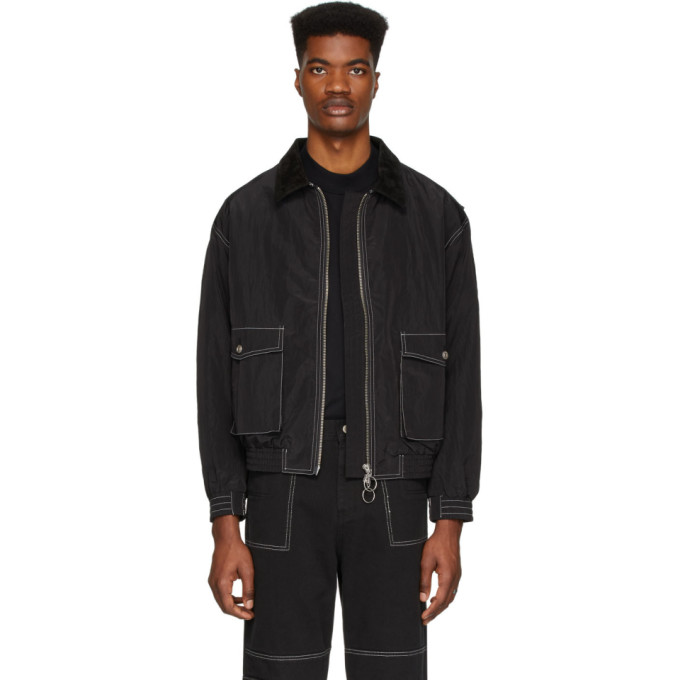 ANDERSSON BELL ANDERSSON BELL BLACK JAMES BOMBER JACKET