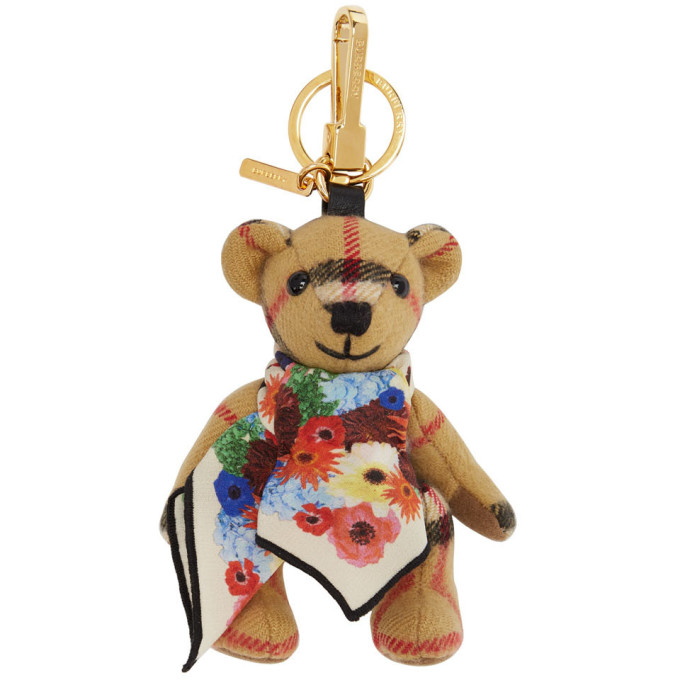 burberry bear keychain