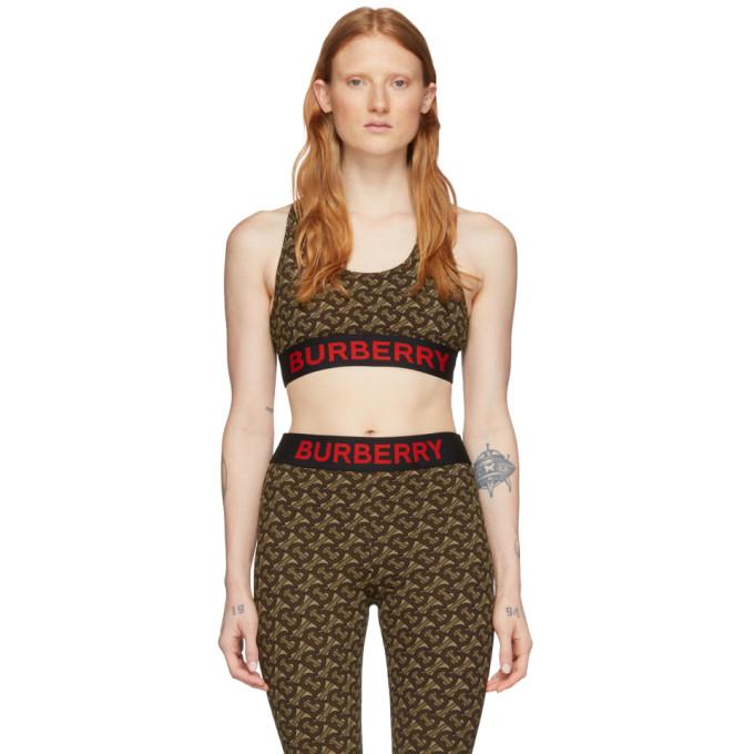 BURBERRY BROWN AILETTE BRA