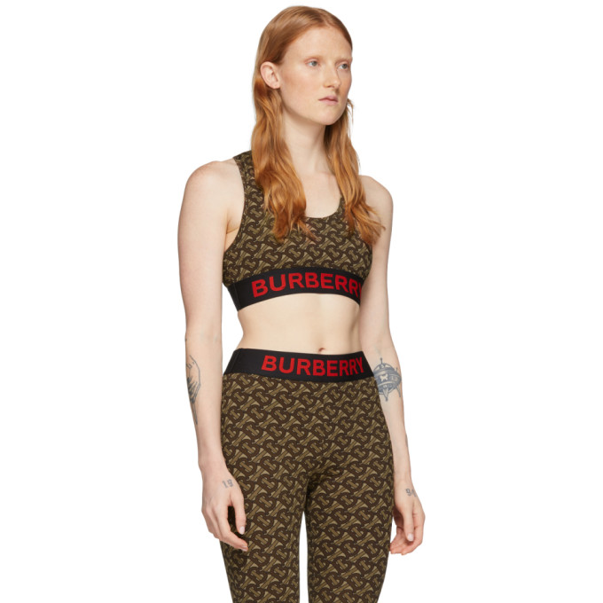 BURBERRY BROWN AILETTE BRA