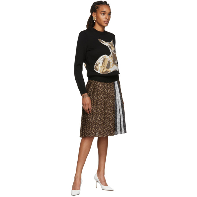 BURBERRY BURBERRY BLACK COURTNEY SWEATER