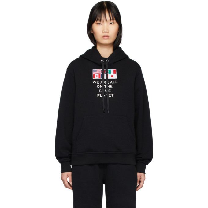 Click to view more detailed imagery on our partner's website Burberry Printed Cotton Jersey Sweatshirt Hoodie In Black