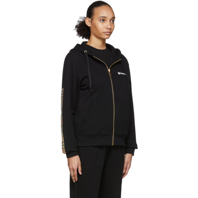 BURBERRY BURBERRY BLACK AUBREE HOODIE