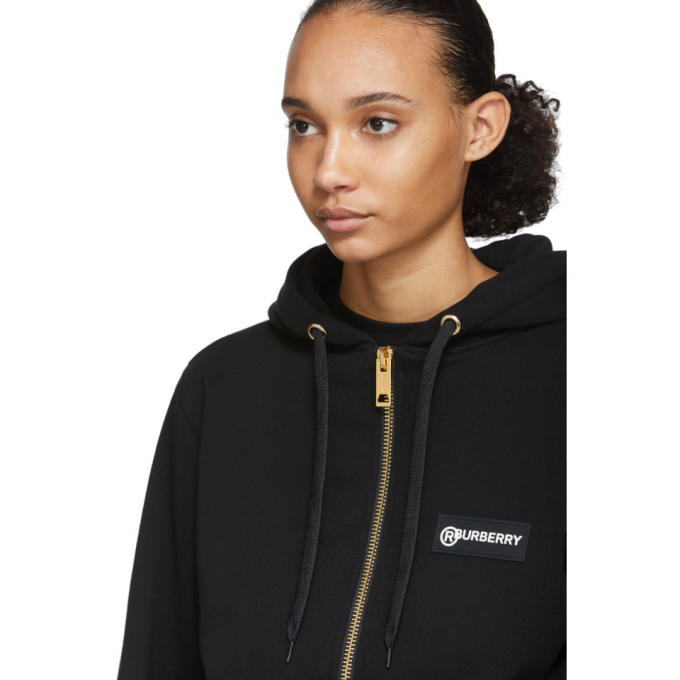 BURBERRY BURBERRY BLACK AUBREE HOODIE