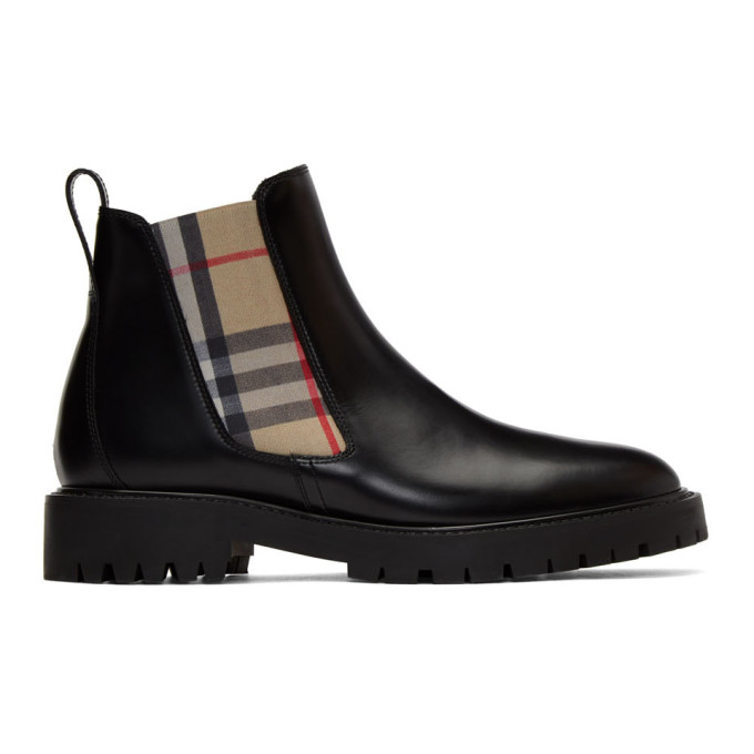 BURBERRY BURBERRY BLACK ALLOSTOCK BOOTS