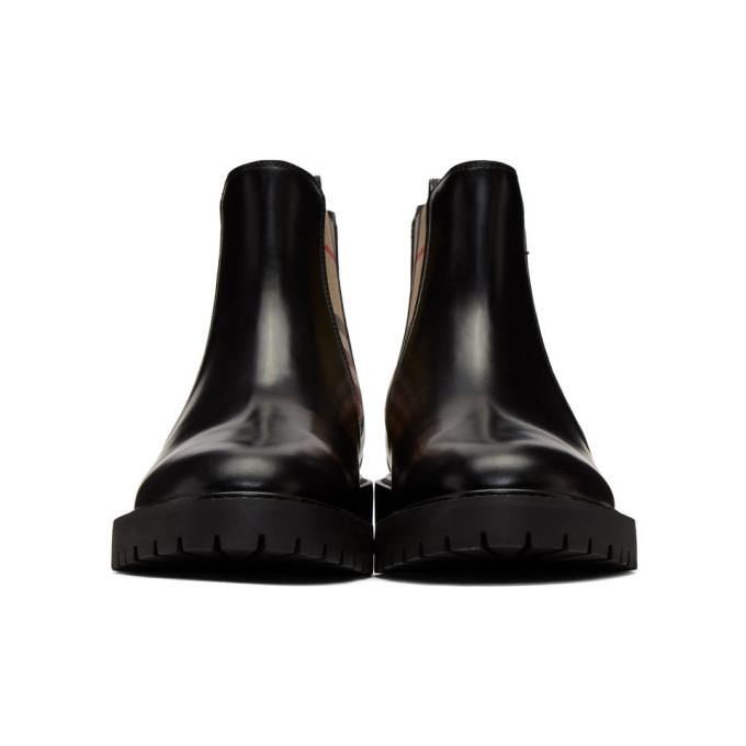 BURBERRY BURBERRY BLACK ALLOSTOCK BOOTS