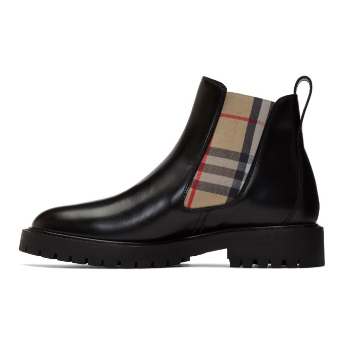 BURBERRY BURBERRY BLACK ALLOSTOCK BOOTS