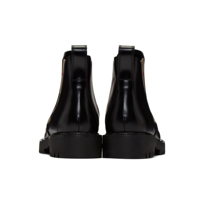 BURBERRY BURBERRY BLACK ALLOSTOCK BOOTS