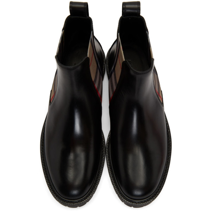 BURBERRY BURBERRY BLACK ALLOSTOCK BOOTS