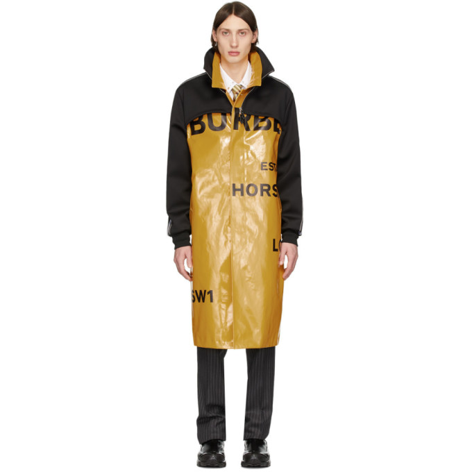 burberry yellow raincoat