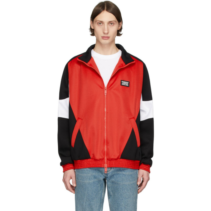 BURBERRY BURBERRY SSENSE EXCLUSIVE RED ASTALA TRACK JACKET