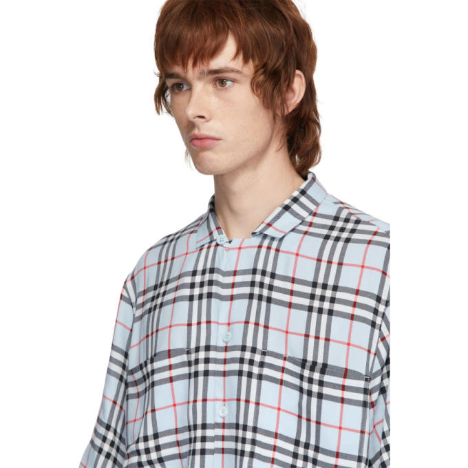 BURBERRY BURBERRY BLUE CHECK RAYMOUTH SHIRT