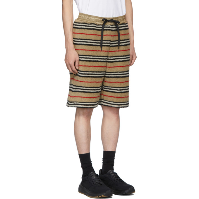 BURBERRY Beige Holwell Shorts