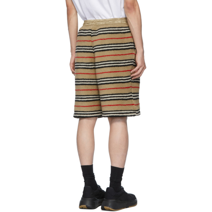 BURBERRY Beige Holwell Shorts