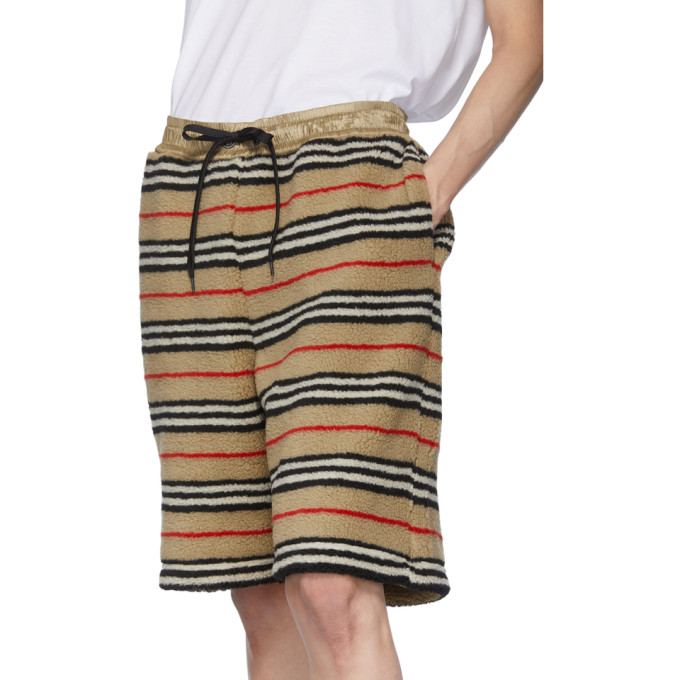 BURBERRY Beige Holwell Shorts